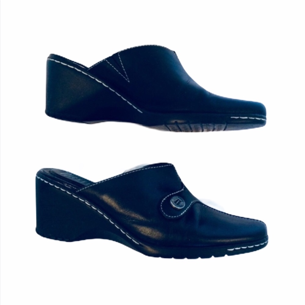 Nickels Leather Mules